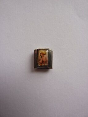 Catholic Link for Nomination-Style Italian Charm Bracelet